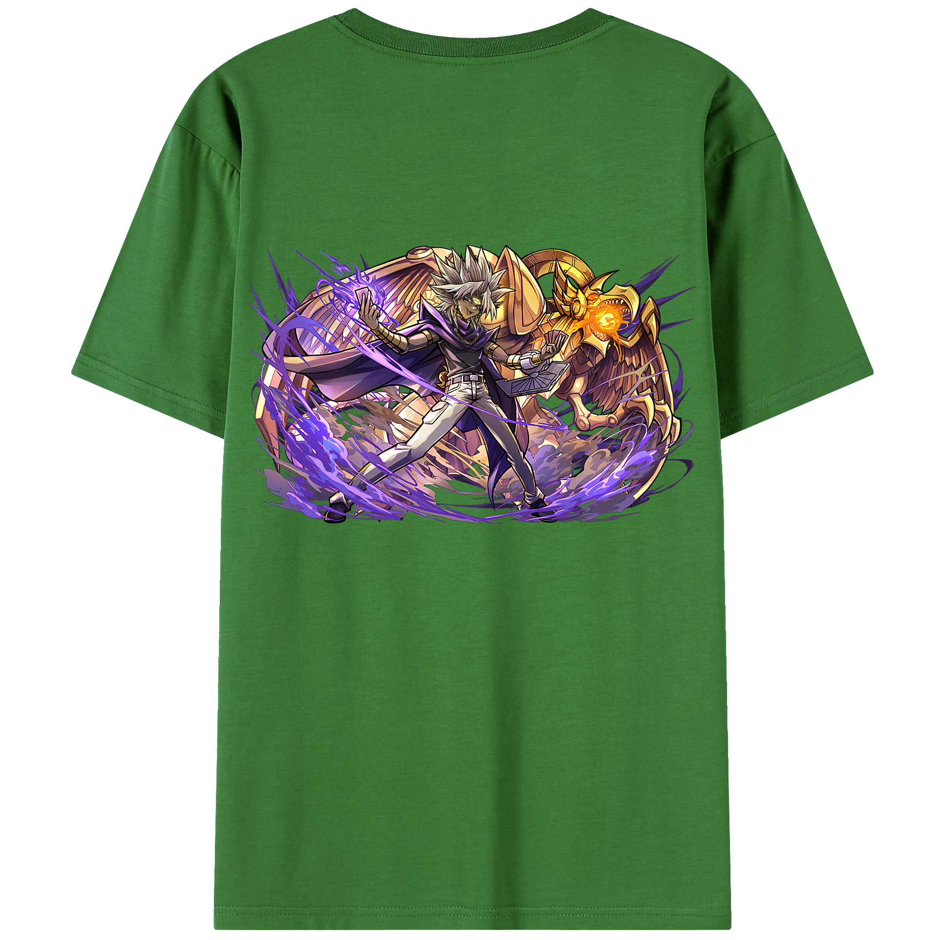 遊☆戯☆王 Yu-Gi-Oh! レディース半袖Tシャツ(バックプリント)